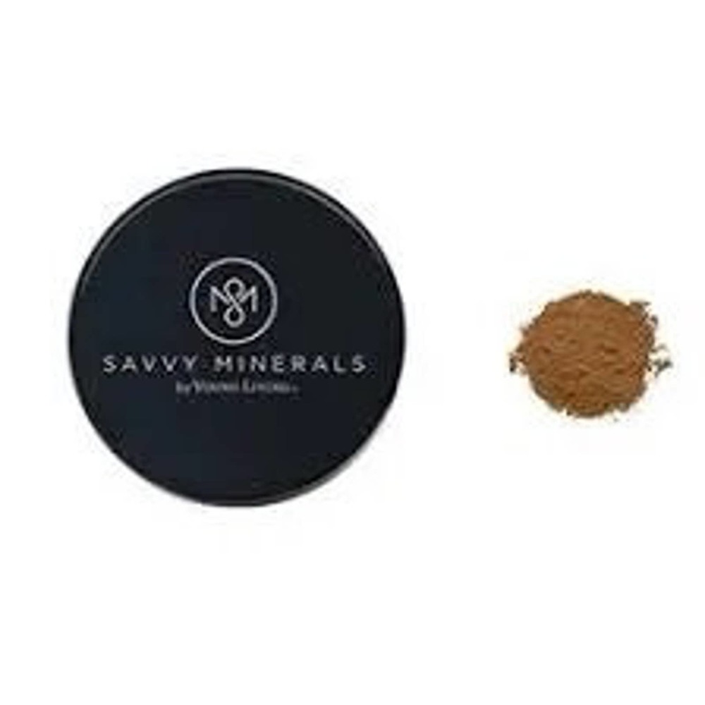 Savvy makeup Dark no. 3- Natural Vegan Compact Foundation - Mineral powder